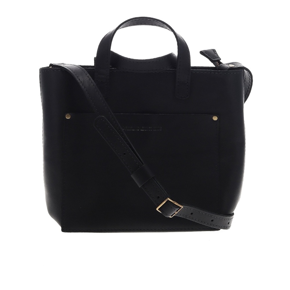 Portland leather crossbody
